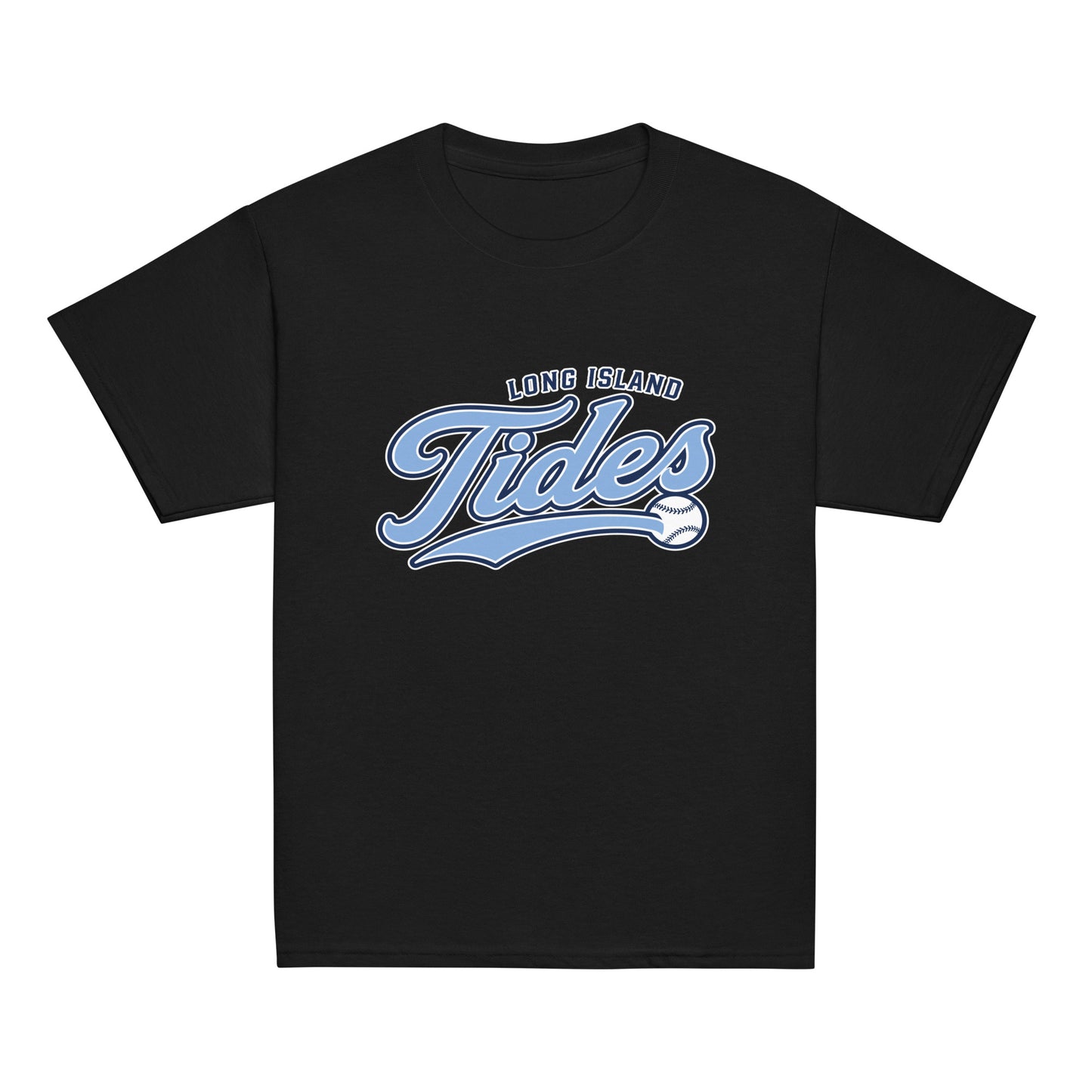 Classic | Youth T Shirt | Long Island Tides Baseball | Athletics Logo