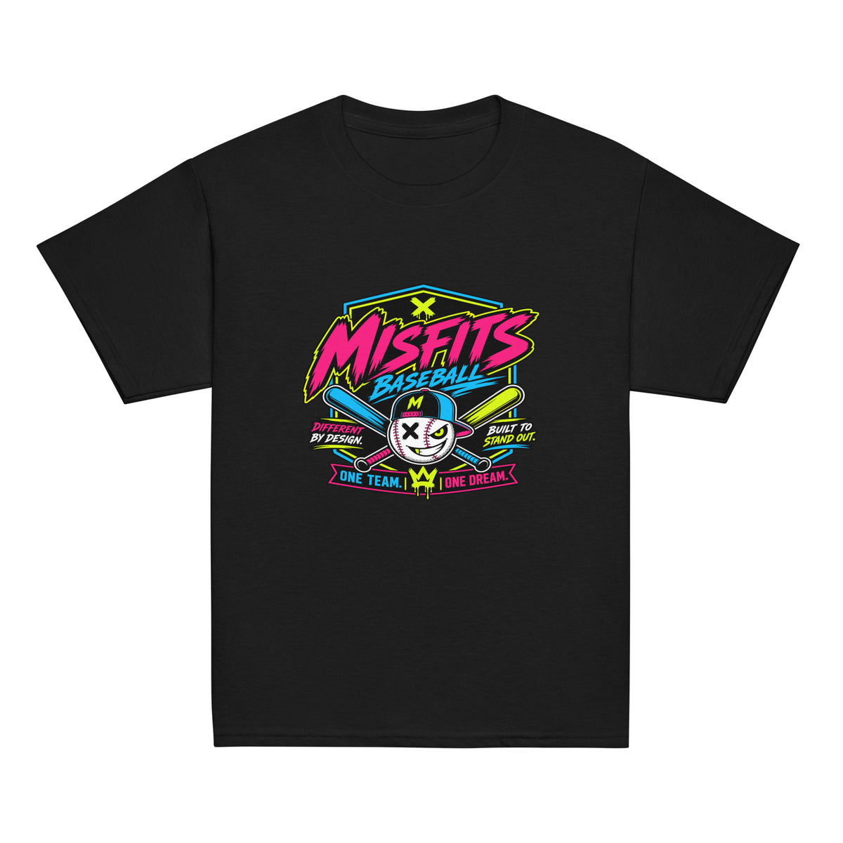 Classic | Youth T Shirt | Misfits Baseball | Valor Logo