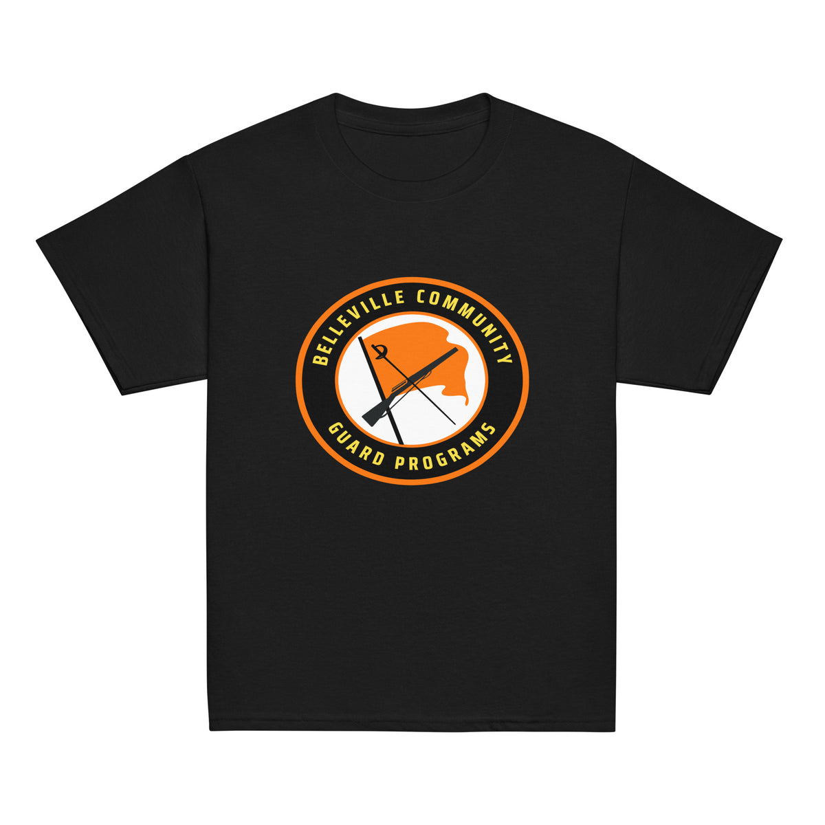 Classic | Youth T Shirt | Belleville Community Guard Programs | Badge Logo