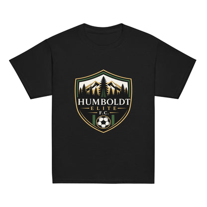 Classic | Youth T Shirt | Humboldt Elite FC | Shield Logo