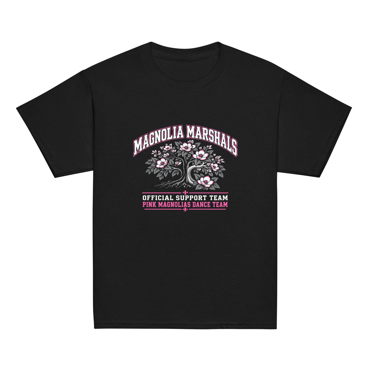 Classic | Youth T Shirt | Pink Magnolias Dance | Crest Logo