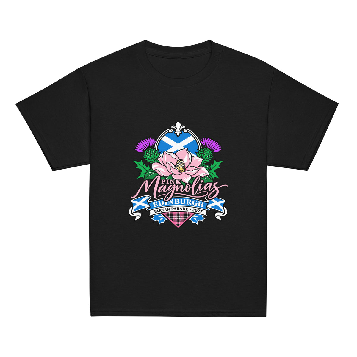 Classic | Youth T Shirt | Pink Magnolias Dance | Valor Logo