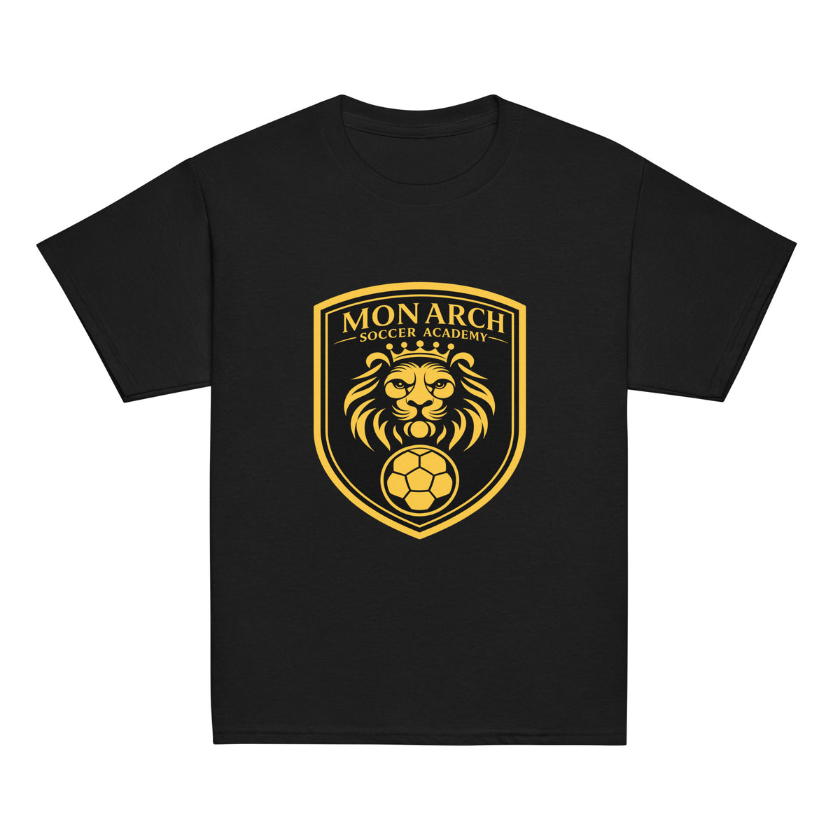 Classic | Youth T Shirt | Monarch Soccer Academy | Shield Logo
