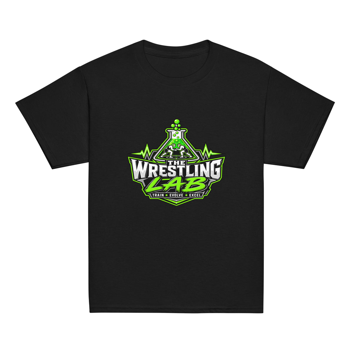 Classic | Youth T Shirt | The Wrestling Lab | Emblem Logo