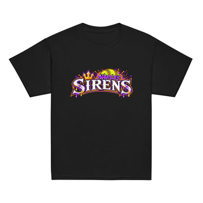 Classic | Youth T Shirt | Naples Sirens | Emblem Logo