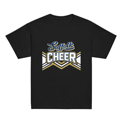 Classic | Youth T Shirt | Suffolk University Cheerleading | Vanguard Logo