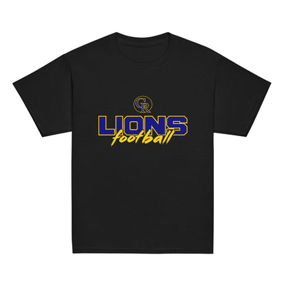 Classic | Youth T Shirt | Chestnut Ridge Lions Football | Vanguard Logo