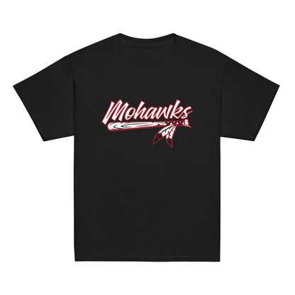 Classic | Youth T Shirt | Mohawks Baseball 8u | Emblem Logo