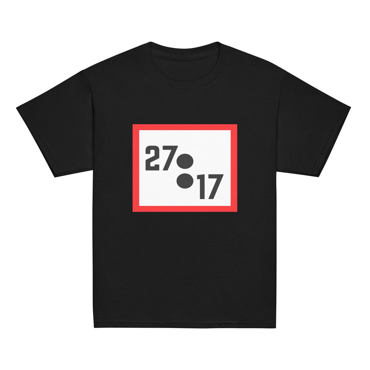 Classic | Youth T Shirt | 27:17 | Crest Logo