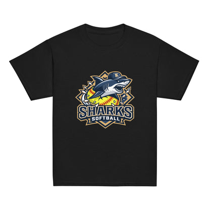 Classic | Youth T Shirt | Sharks Diamond Sports | Crest Logo