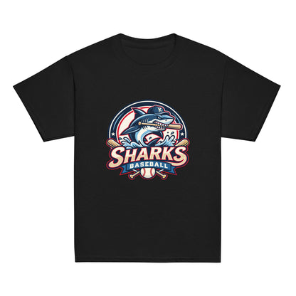 Classic | Youth T Shirt | Sharks Diamond Sports | Emblem Logo