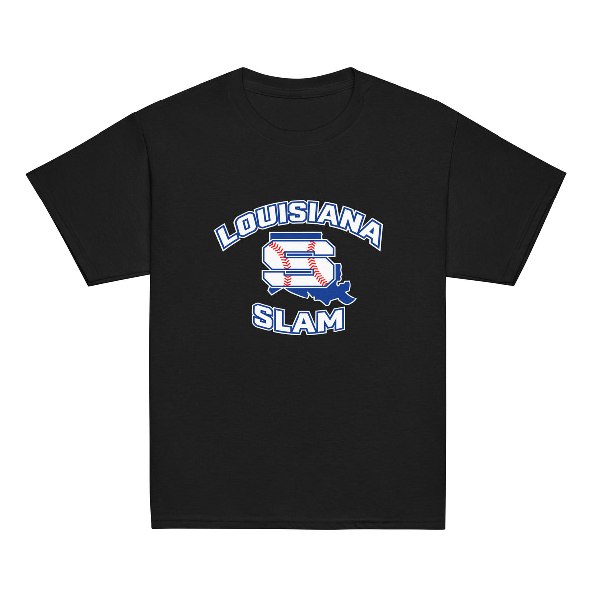 Classic | Youth T Shirt | Louisiana Slam Baseball | Emblem Logo