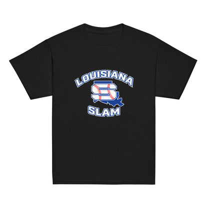 Classic | Youth T Shirt | Louisiana Slam Baseball | Emblem Logo