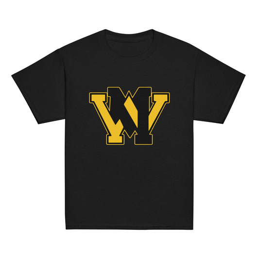 Classic | Youth T Shirt | West Milford Indoor Track & Field Team | Emblem Logo