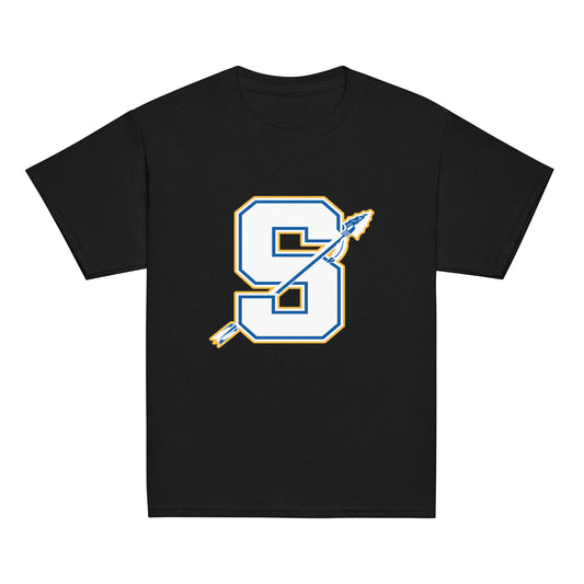 Classic | Youth T Shirt | Senatobia Warriors Baseball | Crest Logo