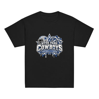 Classic | Youth T Shirt | Hyde Park Cowboys | Crest Logo