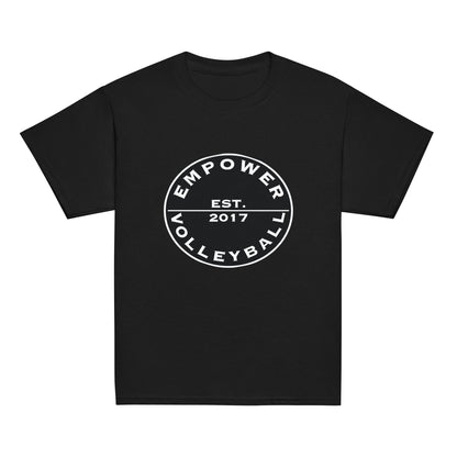 Classic | Youth T Shirt | Empower Volleyball Club | Alpha Spike Logo