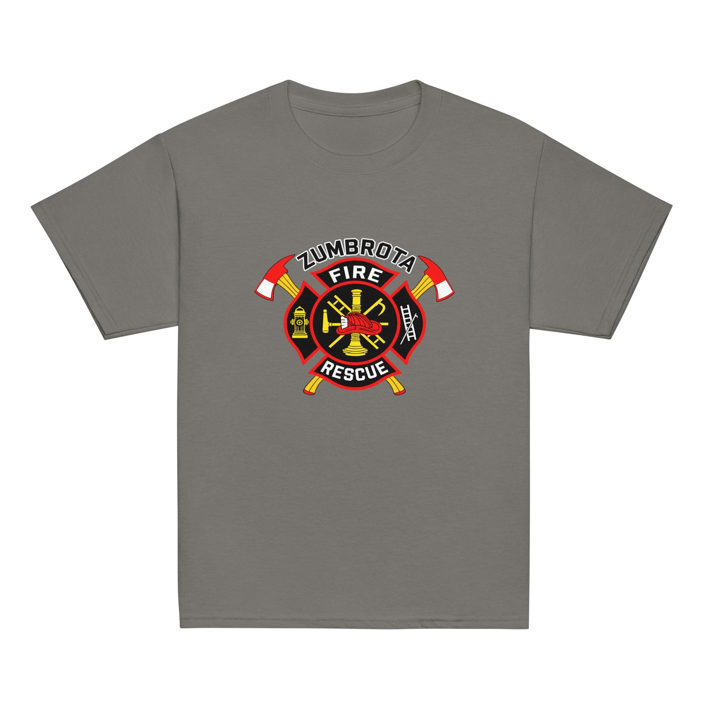 Classic | Youth T Shirt | Zumbrota Fire Department | Vanguard Logo