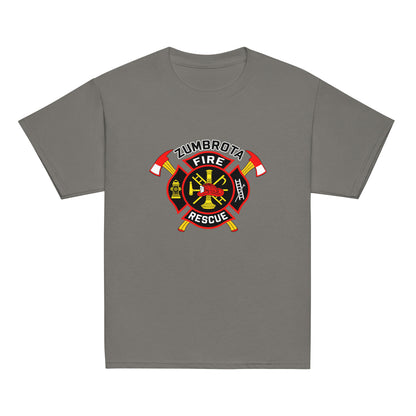 Classic | Youth T Shirt | Zumbrota Fire Department | Vanguard Logo