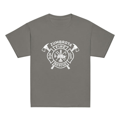 Classic | Youth T Shirt | Zumbrota Fire Department | Crest Logo