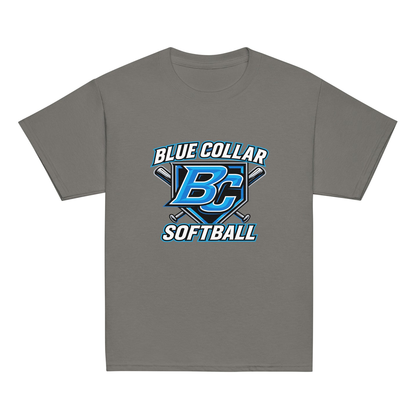 Classic | Youth T Shirt | Blue Collar Softball 2034 | Shield Logo