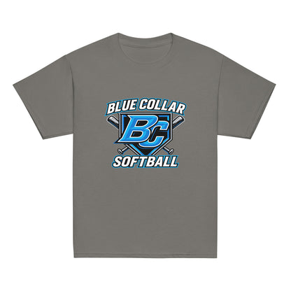 Classic | Youth T Shirt | Blue Collar Softball 2034 | Shield Logo