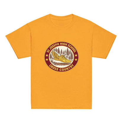 Classic | Youth T Shirt | St. Joseph High School - Cross Country | Badge Logo