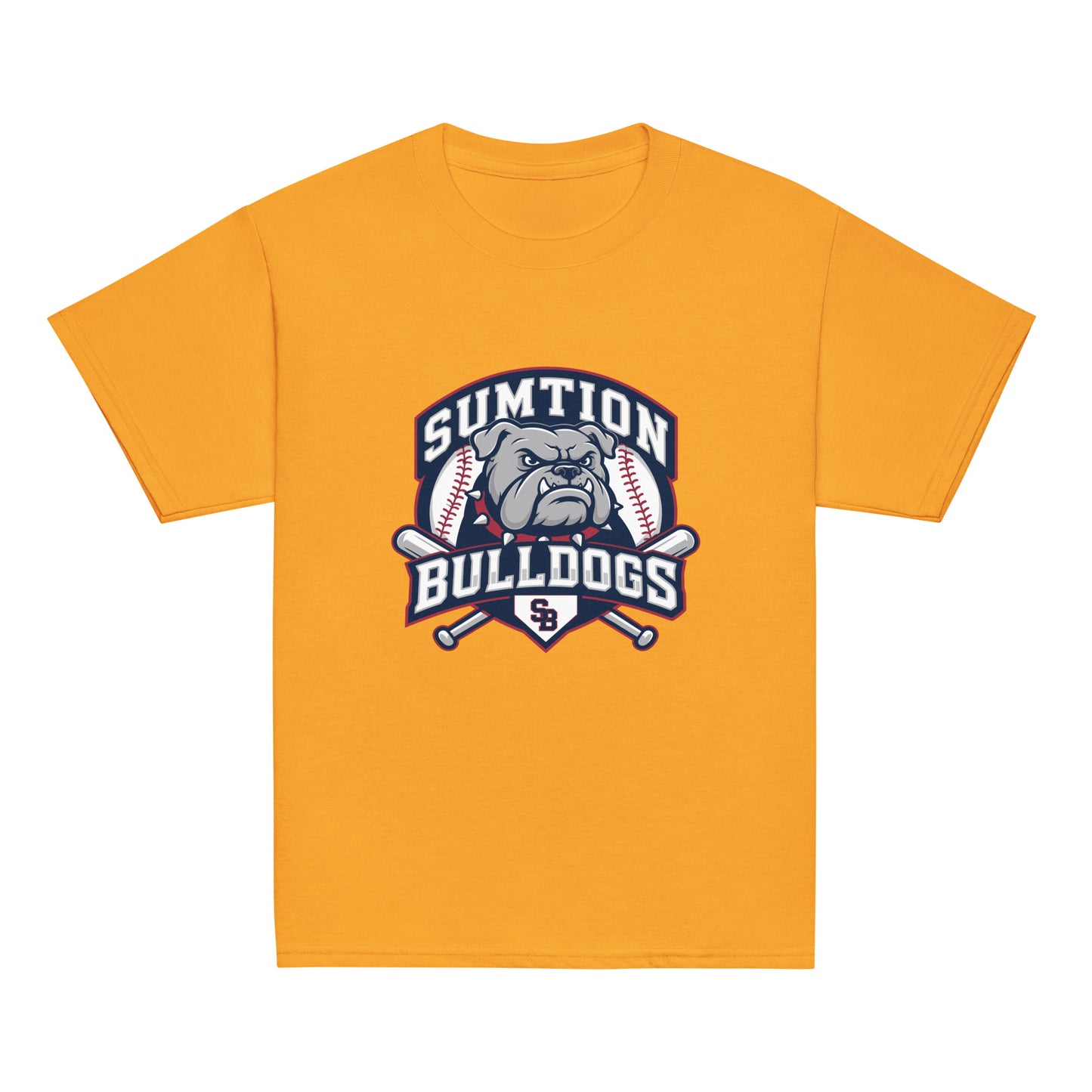 Classic | Youth T Shirt | Sumtion bulldogs | Emblem Logo