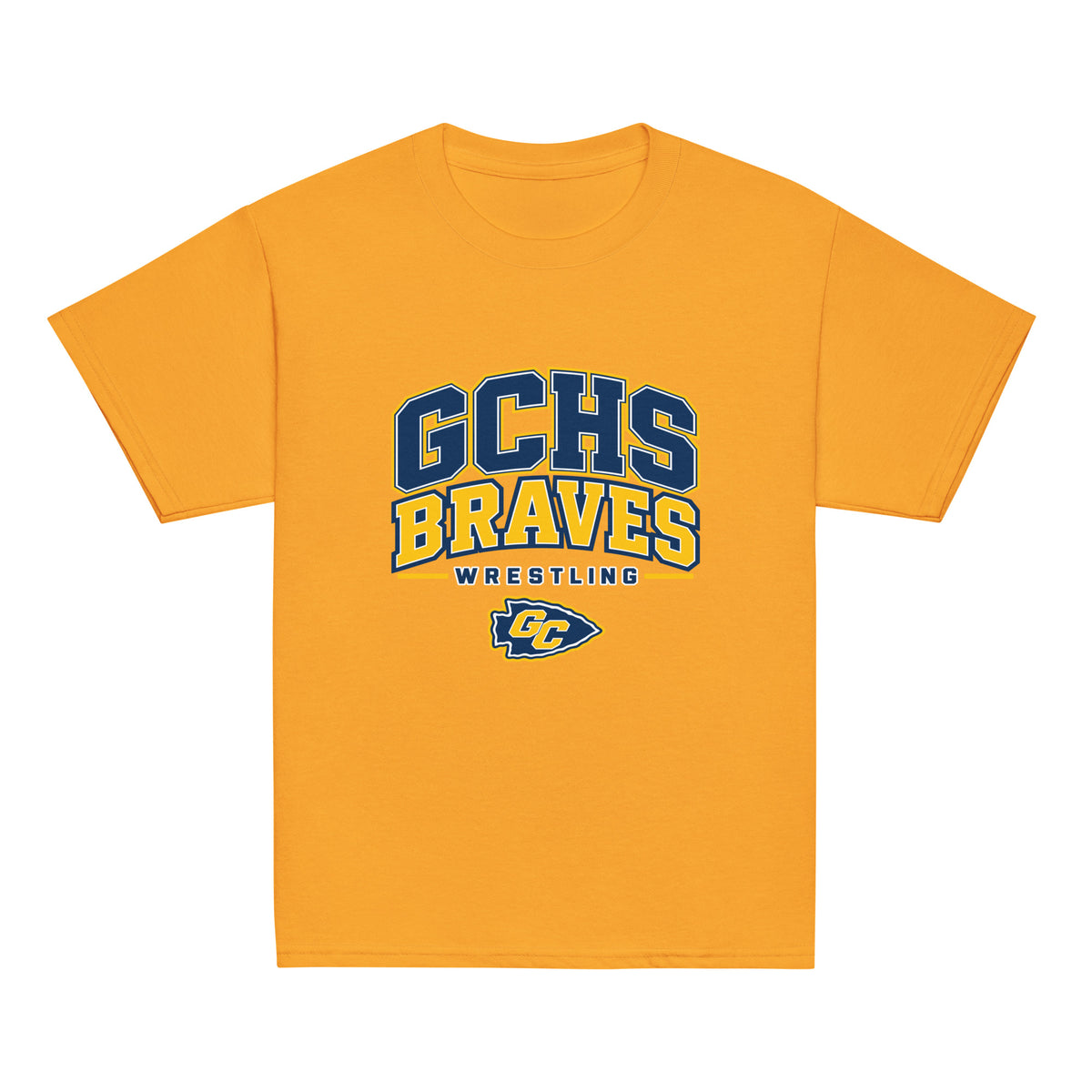Classic | Youth T Shirt | Grant County High School Wrestling | Vanguard Logo