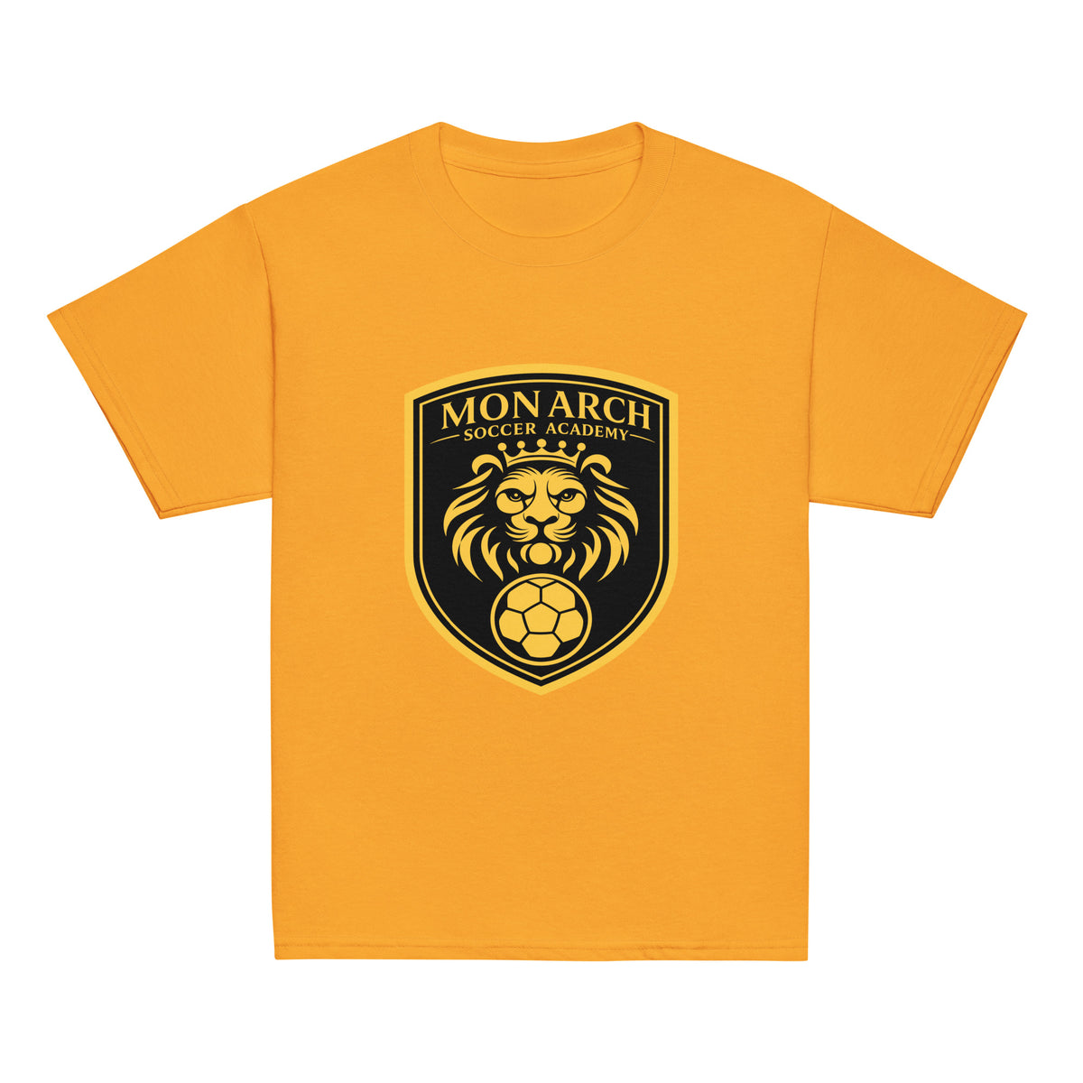 Classic | Youth T Shirt | Monarch Soccer Academy | Shield Logo