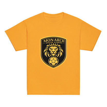 Classic | Youth T Shirt | Monarch Soccer Academy | Shield Logo