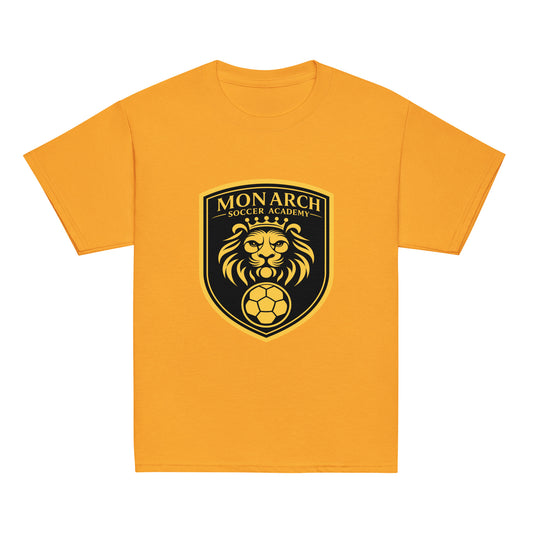 Classic | Youth T Shirt | Monarch Soccer Academy | Shield Logo