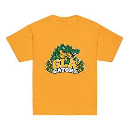 Classic | Youth T Shirt | GLA Gators Cheer Team | Apex Gators Elite Logo