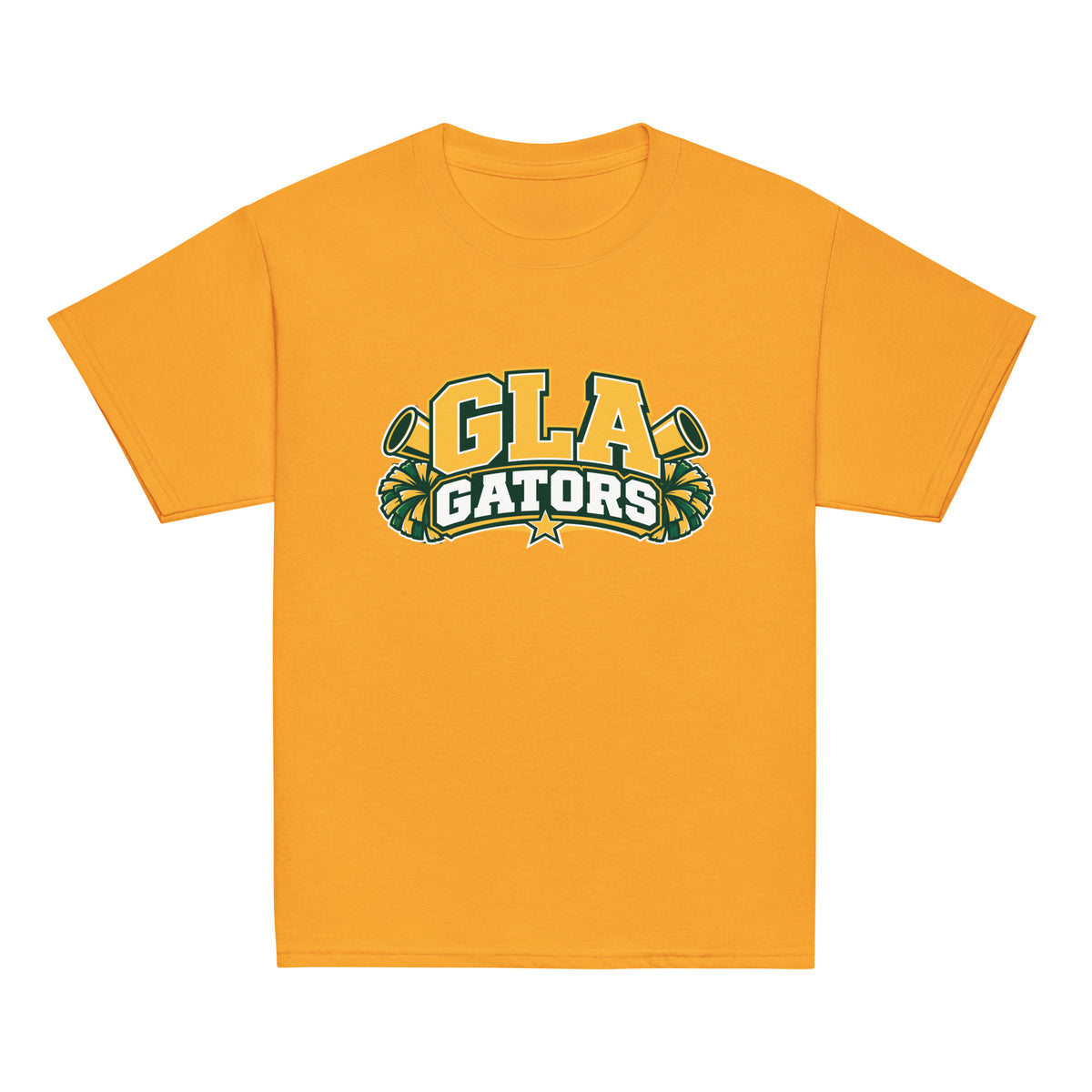 Classic | Youth T Shirt | GLA Gators Cheer Team | Crest Logo