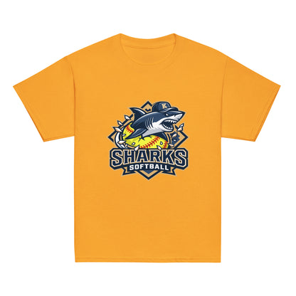 Classic | Youth T Shirt | Sharks Diamond Sports | Crest Logo
