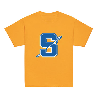 Classic | Youth T Shirt | Senatobia Warriors Baseball | Lettermark Logo