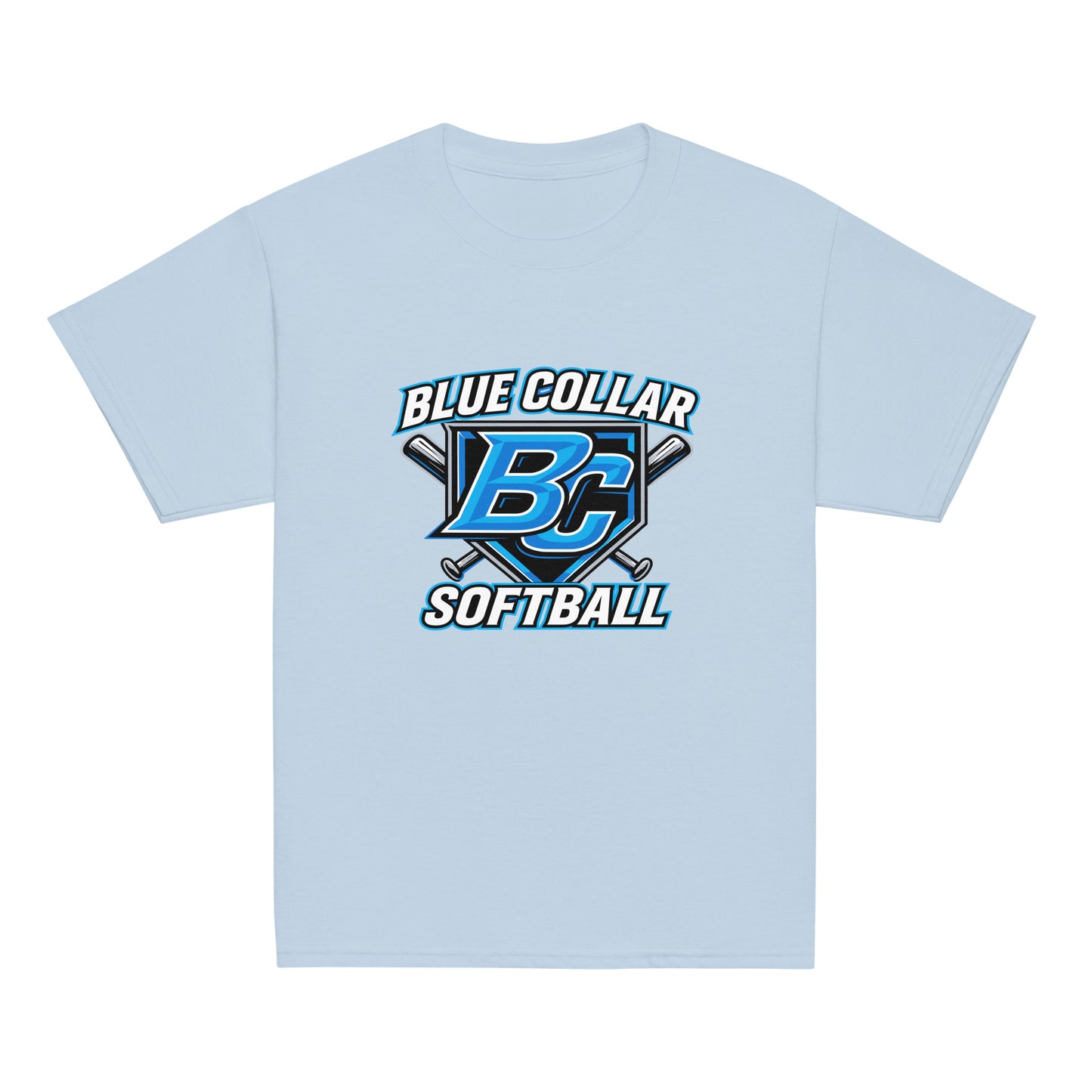 Classic | Youth T Shirt | Blue Collar Softball 2034 | Shield Logo