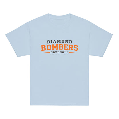 Classic | Youth T Shirt | Diamond Bombers | Modern Script Logo
