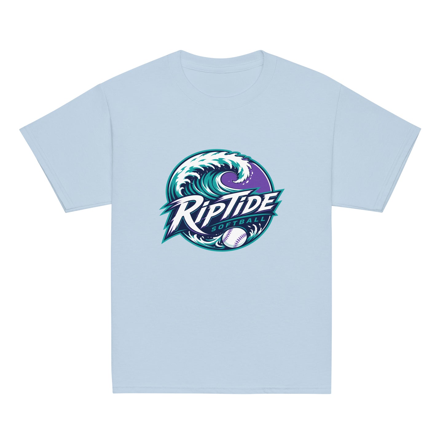 Classic | Youth T Shirt | RipTide Softball | Emblem Logo