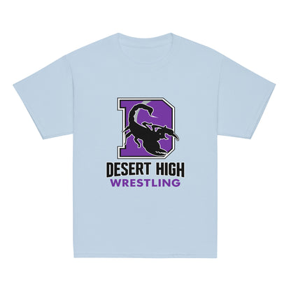 Classic | Youth T Shirt | Desert High Scorpions | Crest Logo