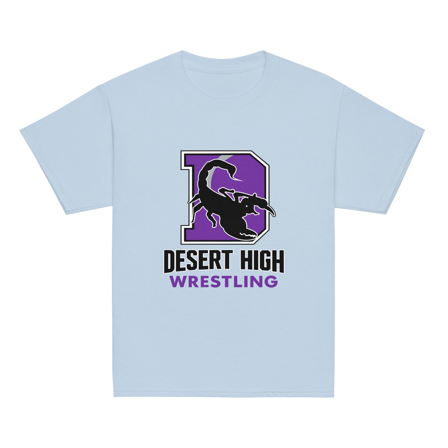 Classic | Youth T Shirt | Desert High Scorpions | Crest Logo
