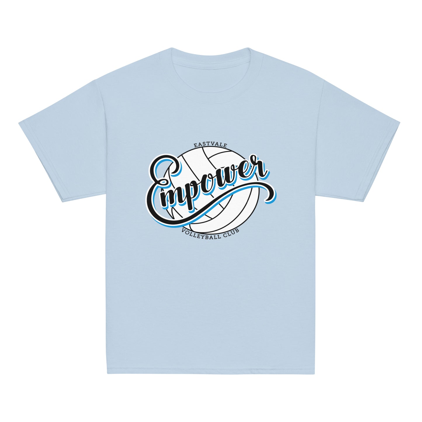 Classic | Youth T Shirt | Empower Volleyball Club | Emblem Logo