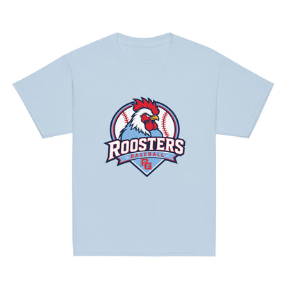 Classic | Youth T Shirt | Rooster Nation | Athletic Crest Logo