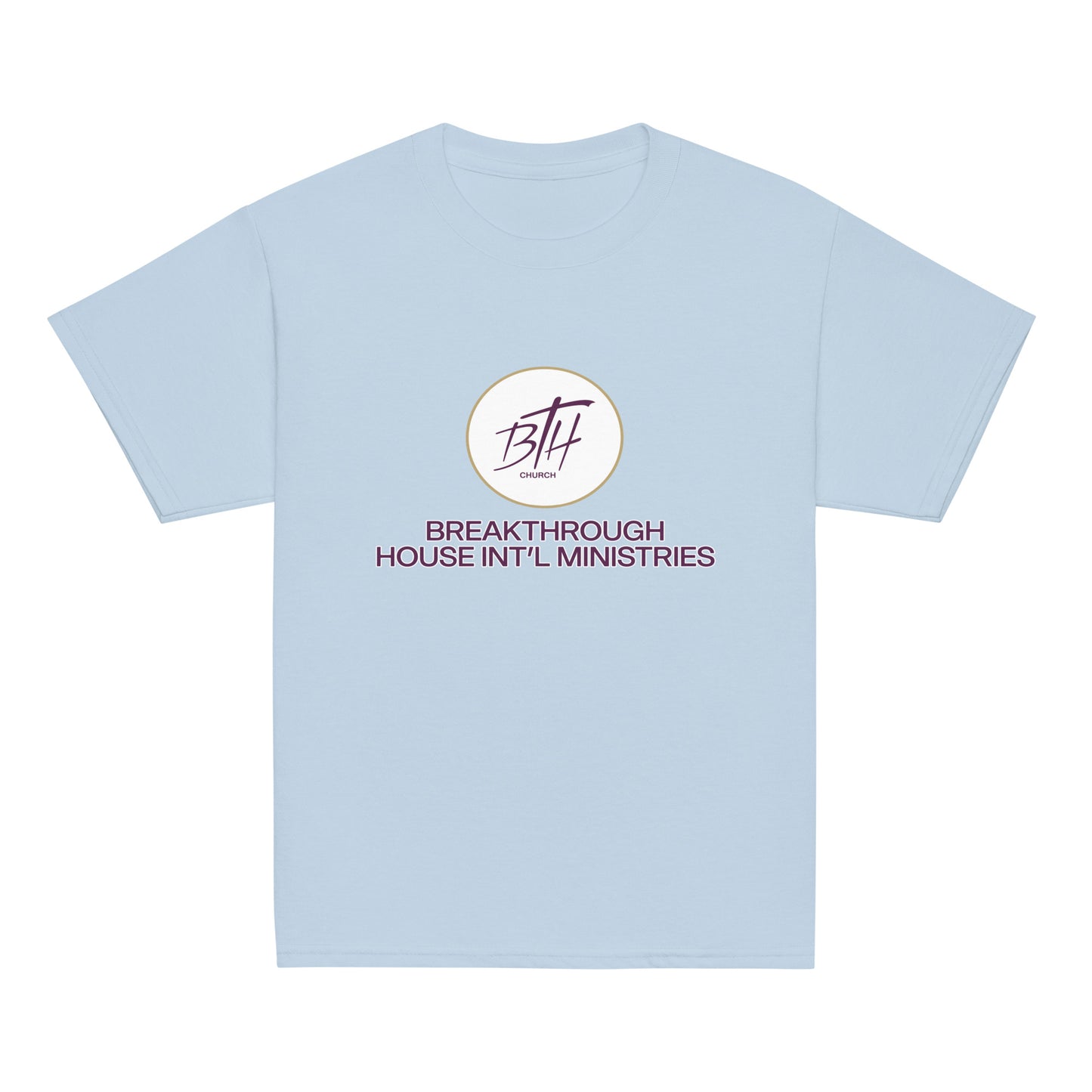 Classic | Youth T Shirt | Breakthrough House International Ministries | Crest Logo