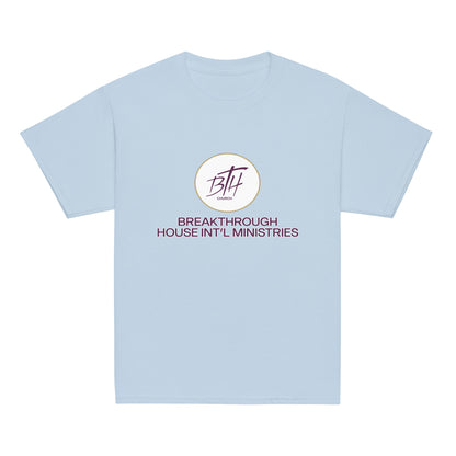 Classic | Youth T Shirt | Breakthrough House International Ministries | Crest Logo