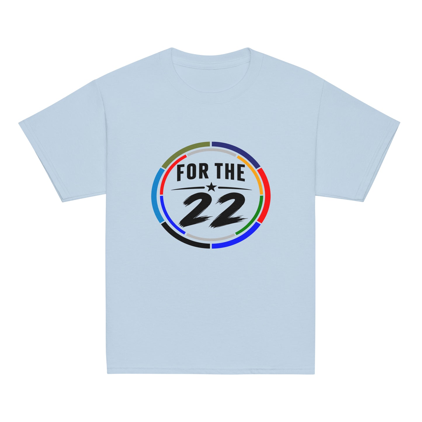 Classic | Youth T Shirt | For the 22 | Honor Athletics Logo