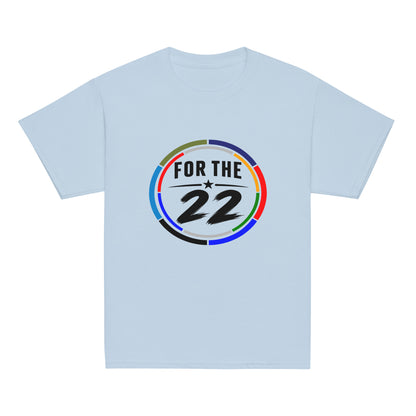 Classic | Youth T Shirt | For the 22 | Honor Athletics Logo