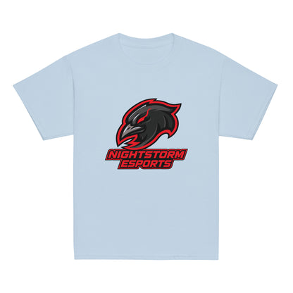 Classic | Youth T Shirt | NightStorm Esports | Crest Logo