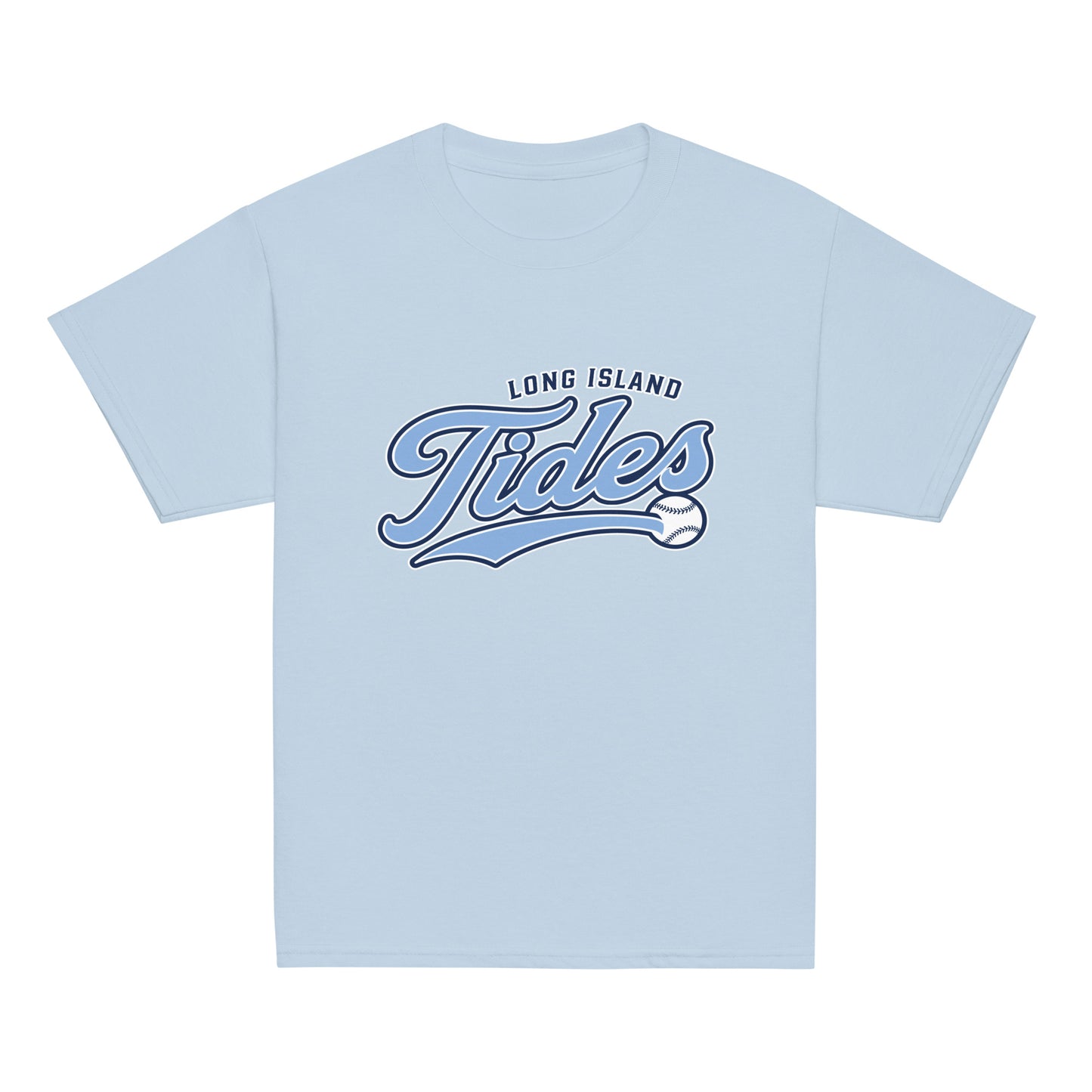 Classic | Youth T Shirt | Long Island Tides Baseball | Athletics Logo