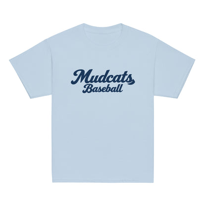 Classic | Youth T Shirt | Geneseo Mudcats | Modern Script Logo